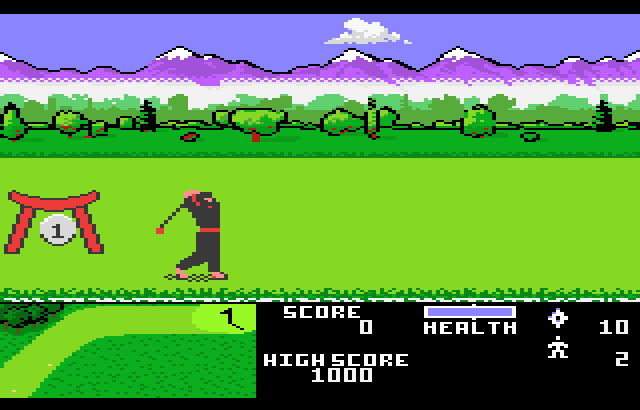 Ninja Golf Screenshot 1